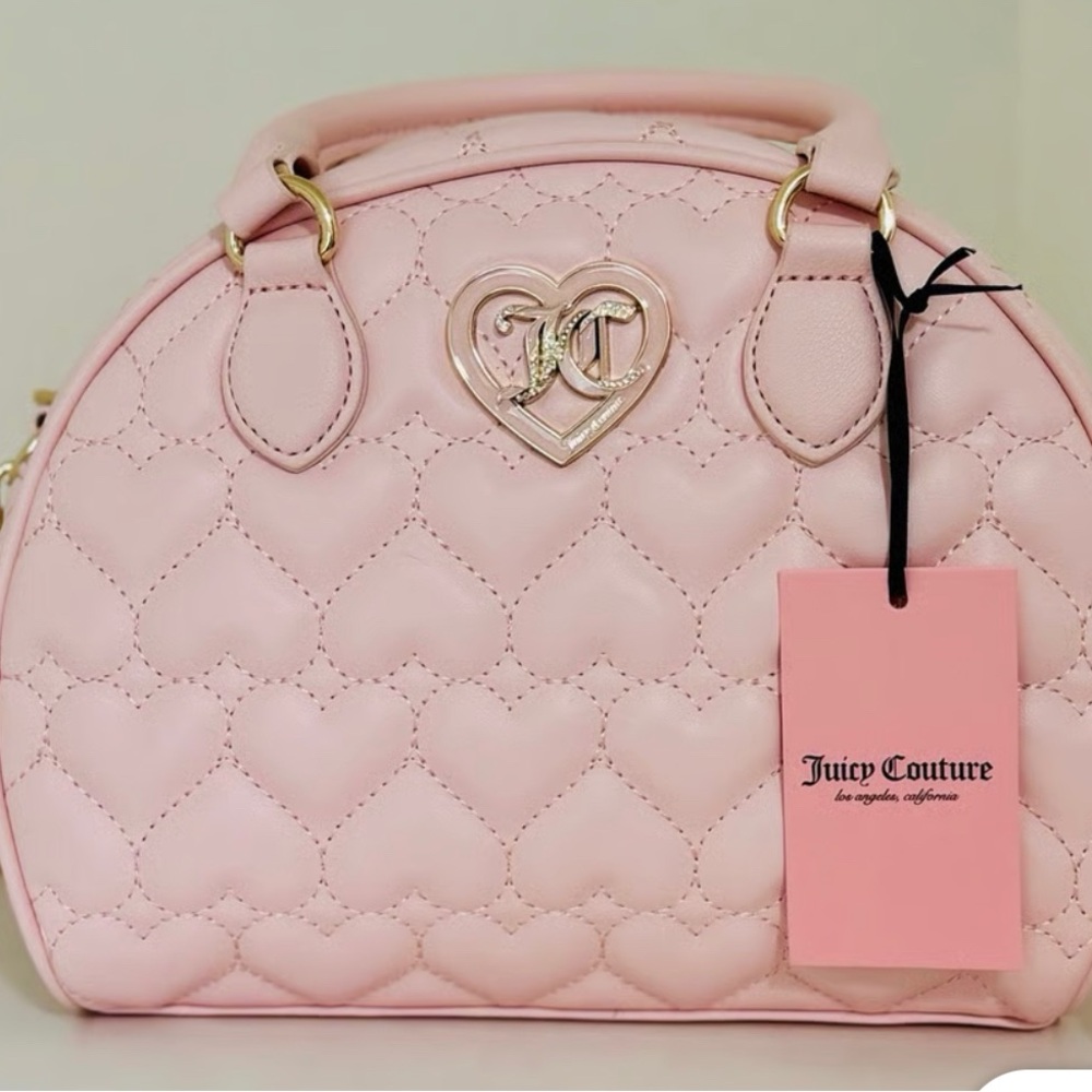JUICY COUTURE PINK HEART PURSE!!